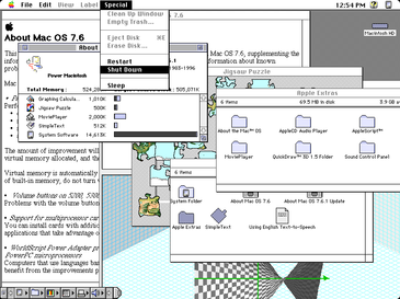 Mac OS 7.6.1.
