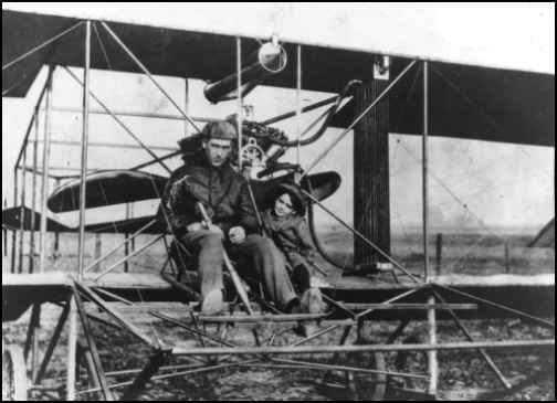 Roy Francis, pilot. Ernest Stockton, passenger.