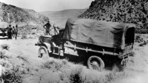 US Army’s First Transcontinental Motor Train (1919).