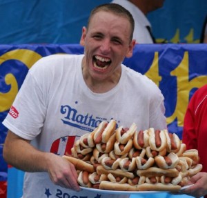 Joey Chestnut. 