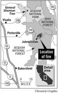 Sequoia National Park fire (2002).