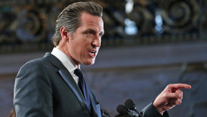 Gavin Newsom.