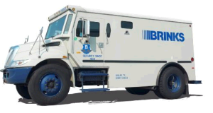 Brinks truck.